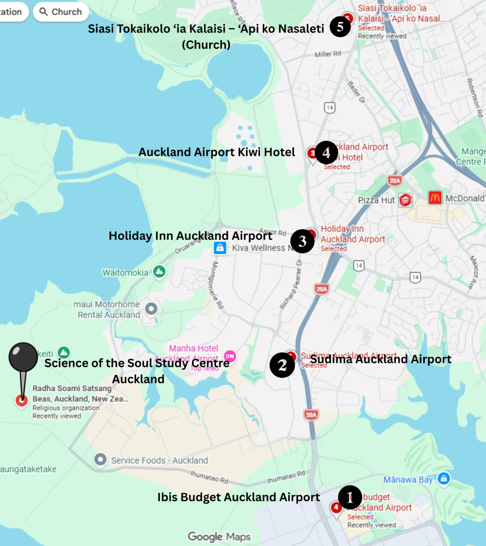 Bus Pickup Location Map